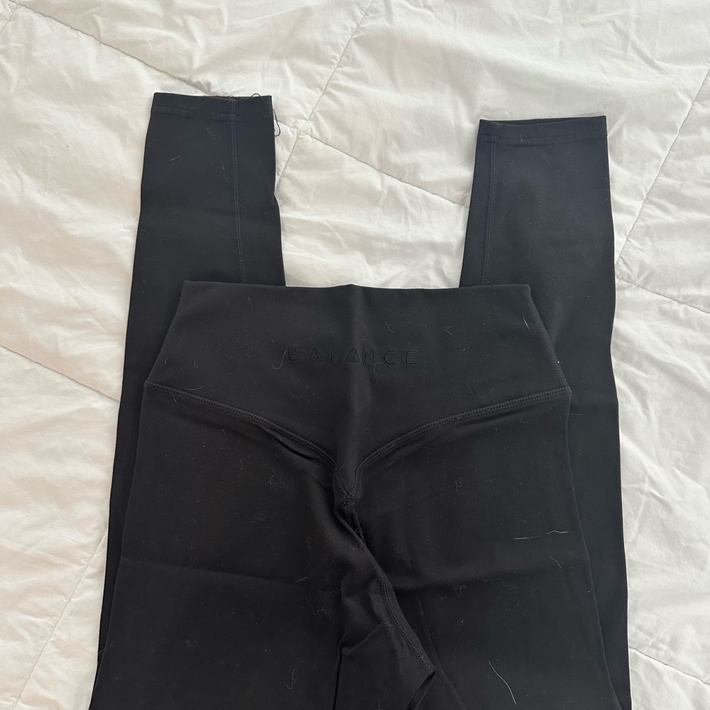 Balance Black Leggings